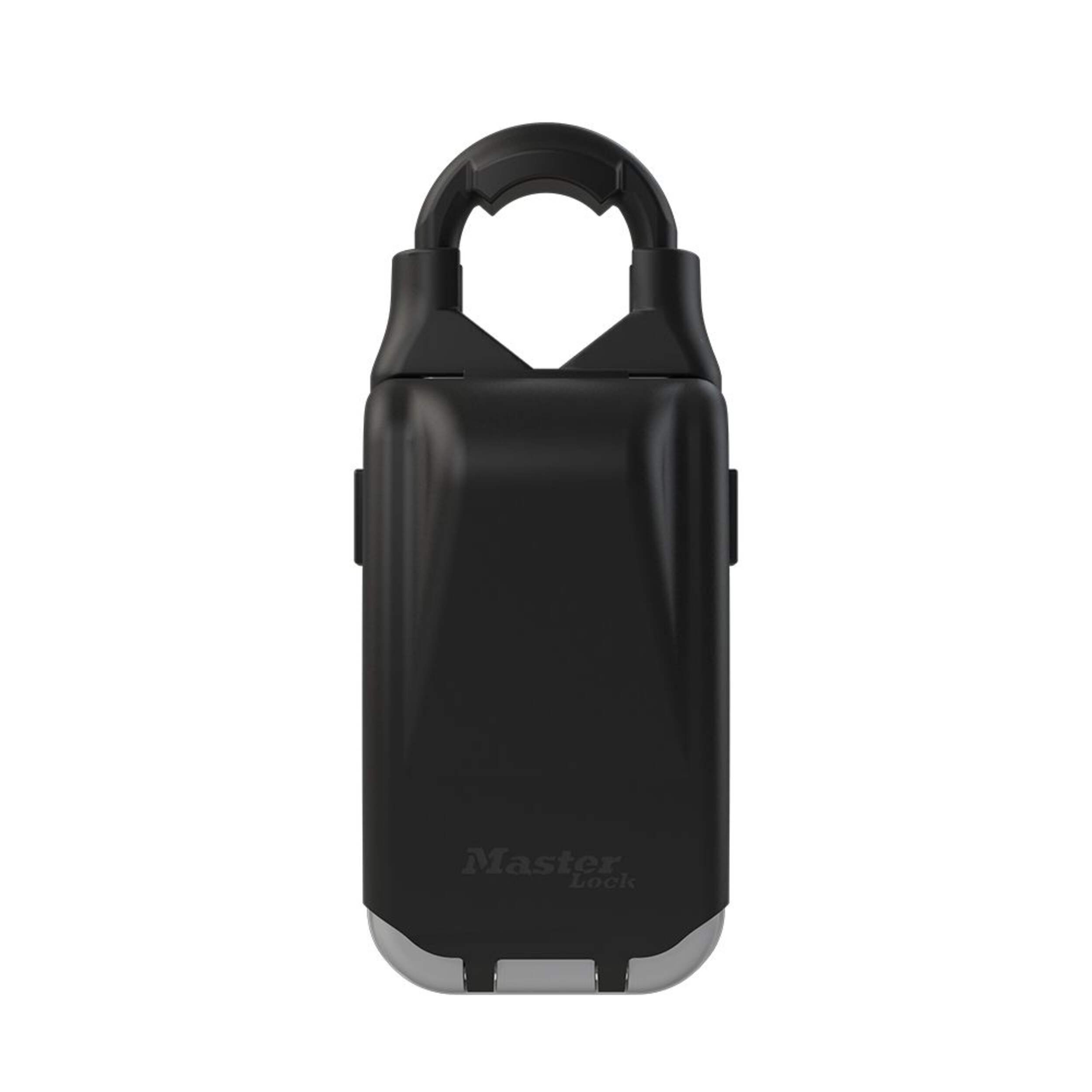 Master Lock 72mm-Wide Resettable Numeric-Combination 4-Dial Portable Lock Box Front_Flat