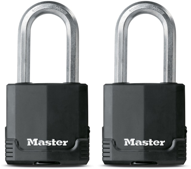 Master Lock 54mmWide Laminated Magnum Covered Steel Keyed Padlocks