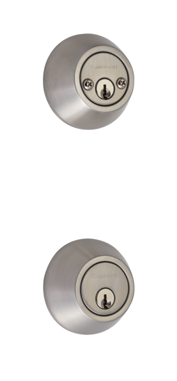 Schlage Single-Cylinder Round Deadbolt Door Lock, Assorted Finishes