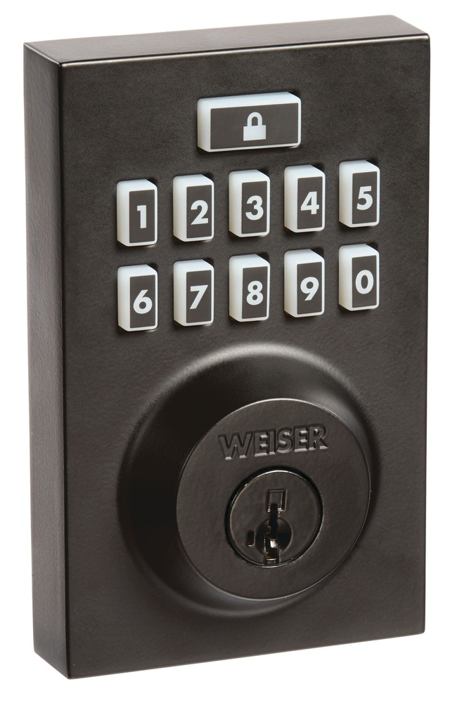 Weiser SmartCode 10 Electronic Contemporary Keypad Deadbolt Door Lock