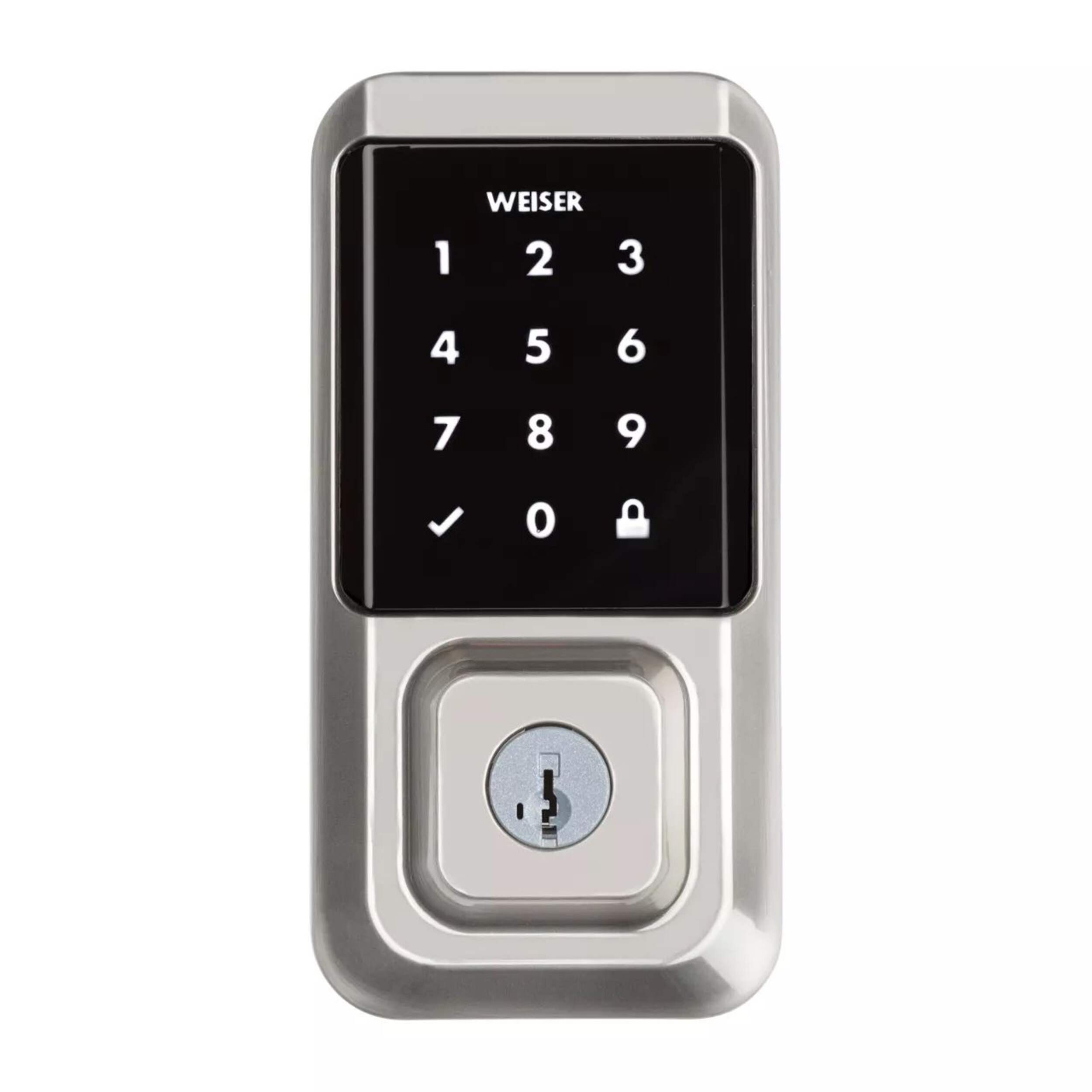 Weiser Halo Electronic TouchScreen Keypad WiFi Deadbolt Door Lock