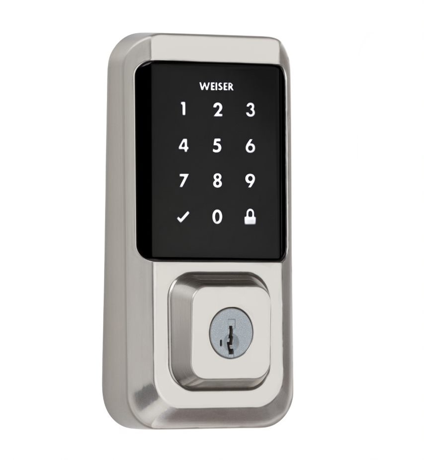 Weiser Halo Electronic TouchScreen Keypad WiFi Deadbolt Door Lock