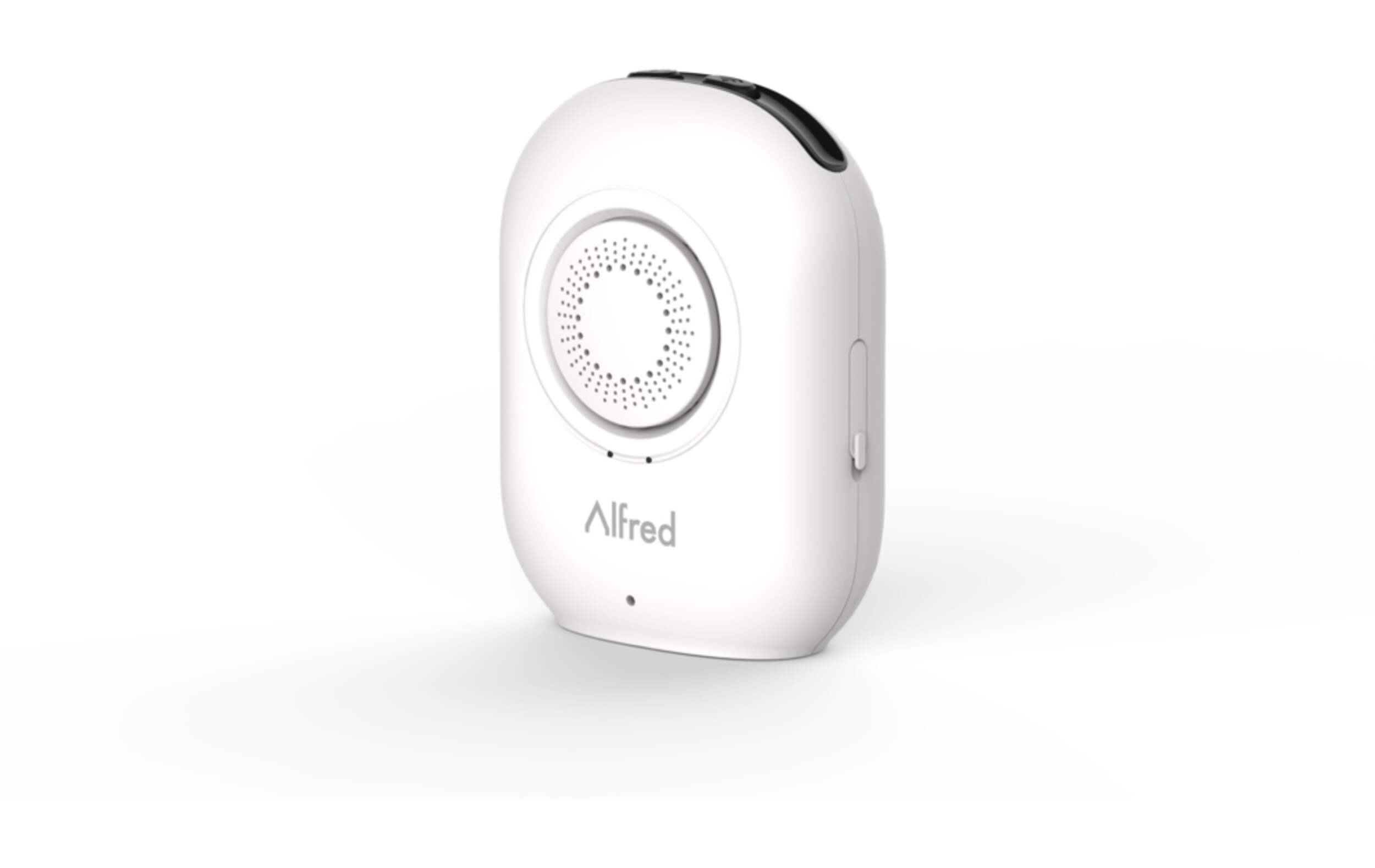 Alfred Connect Smart Lock WiFi Integration System, White Front_Angled_Left