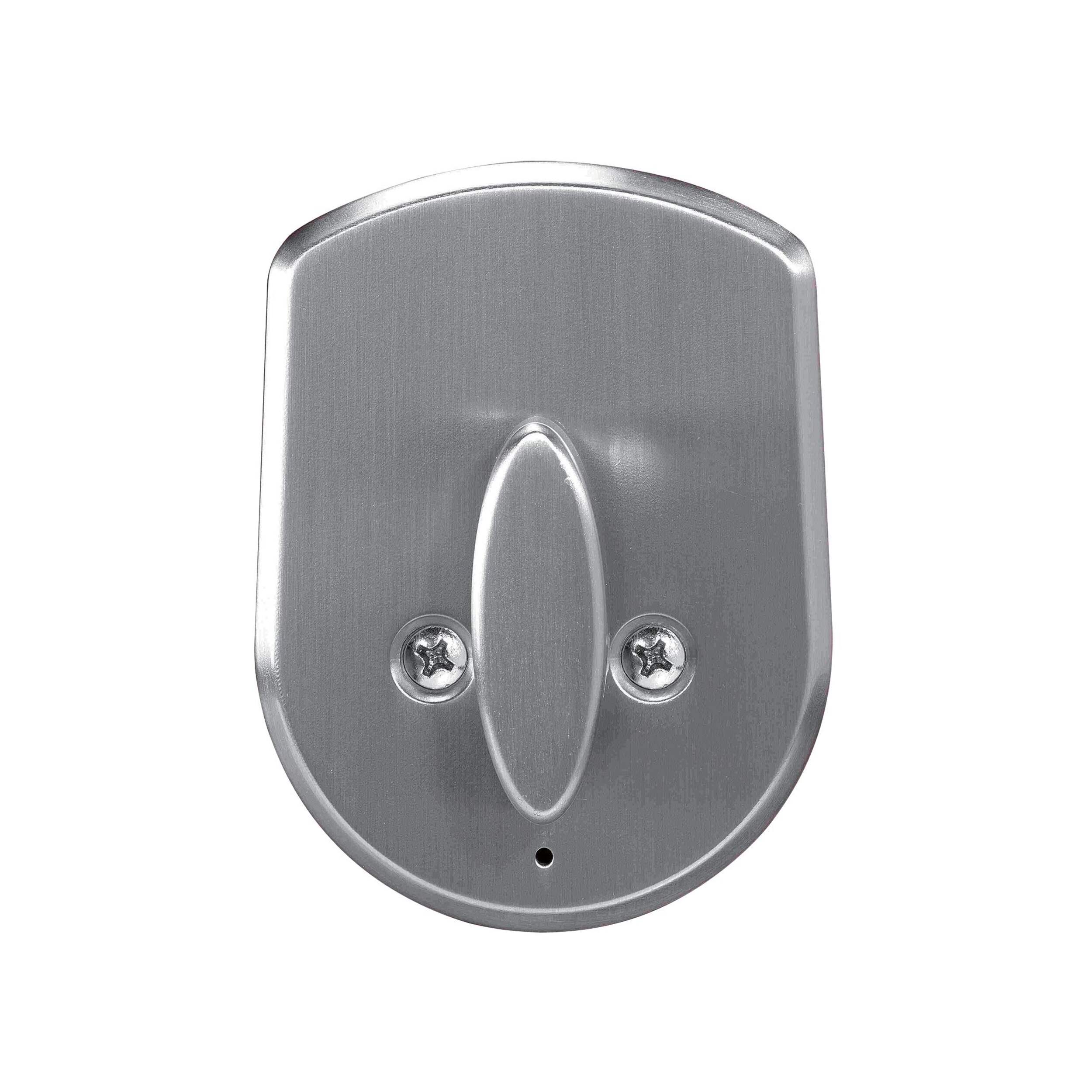 Garrison Electronic Keypad Deadbolt, Manual Drive, Satin Nickel