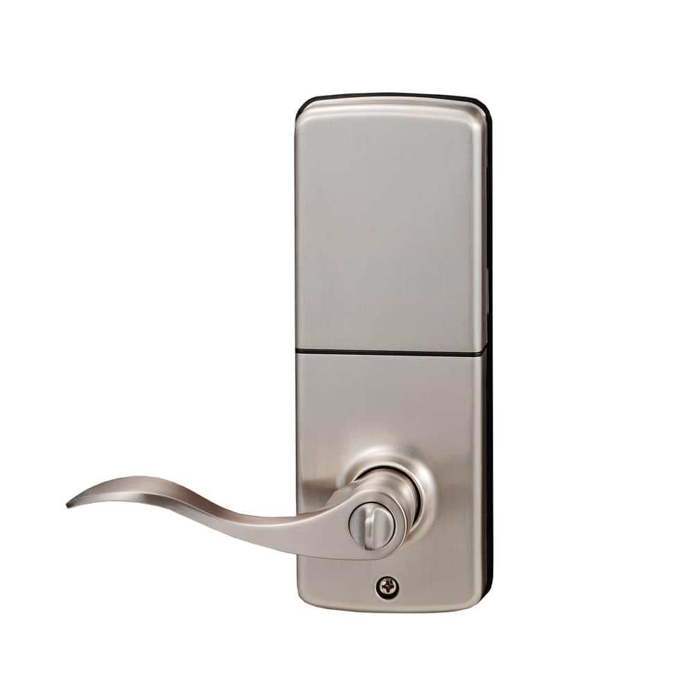 Garrison Electronic Keypad Deadbolt Door Lock with Juran Lever, Satin ...