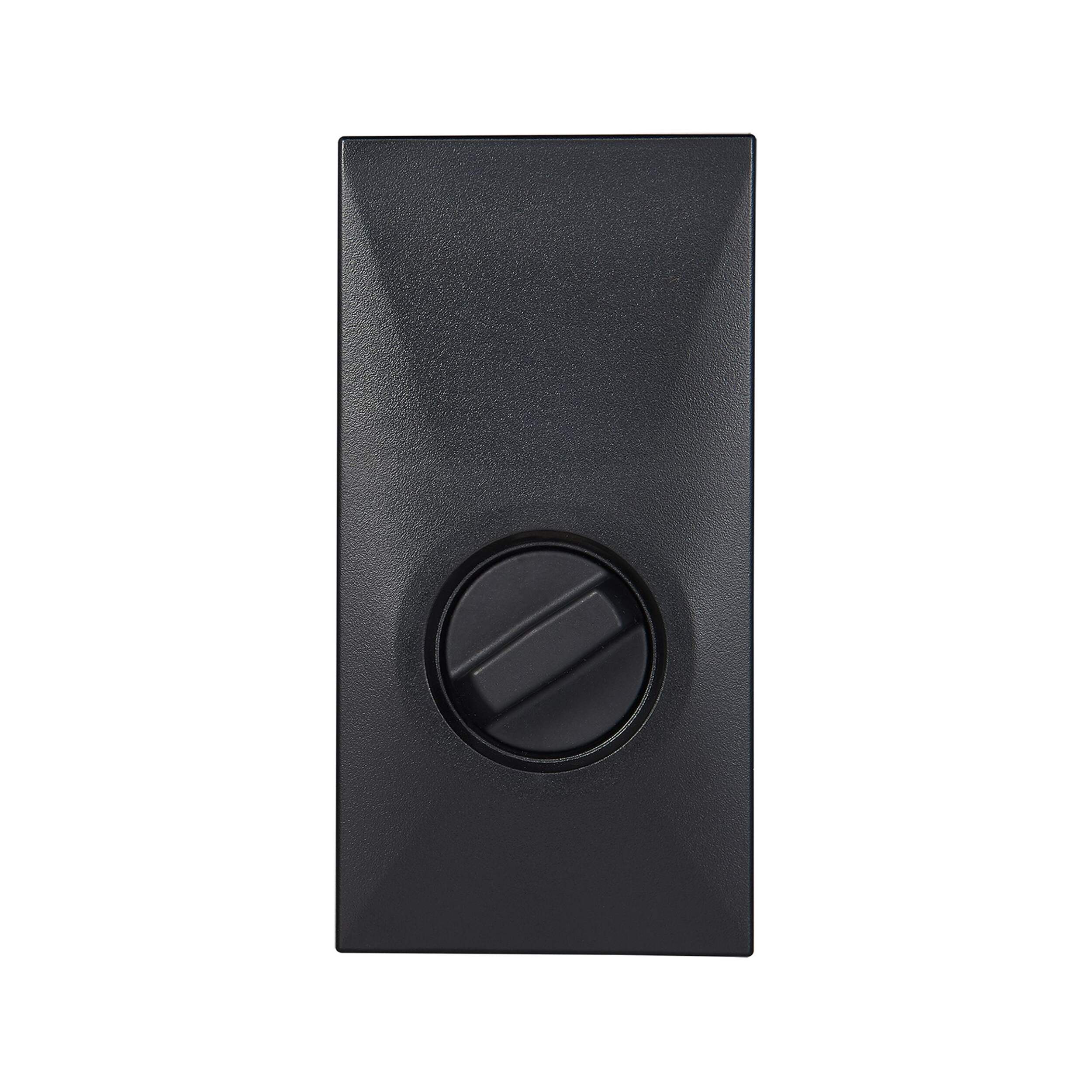 Garrison Contemporary Electronic Keypad Deadbolt Door Lock, Matte Black