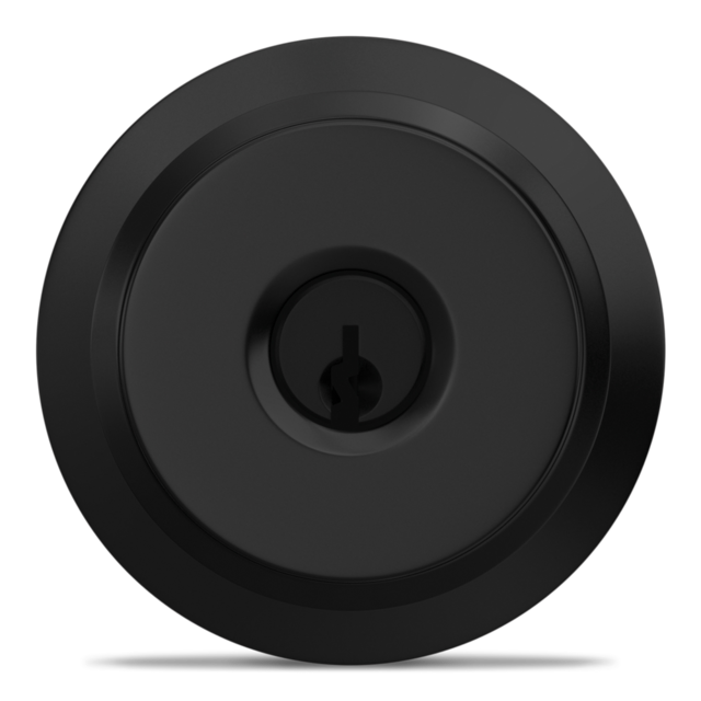 Schlage Bowery Entry Keyed Door Knob Lock Set, Matte Black Canadian Tire