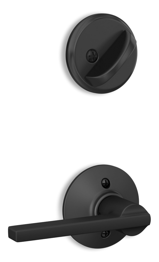 Schlage Greenwich Grip Handle Set & Deadbolt Door Lock Set with
