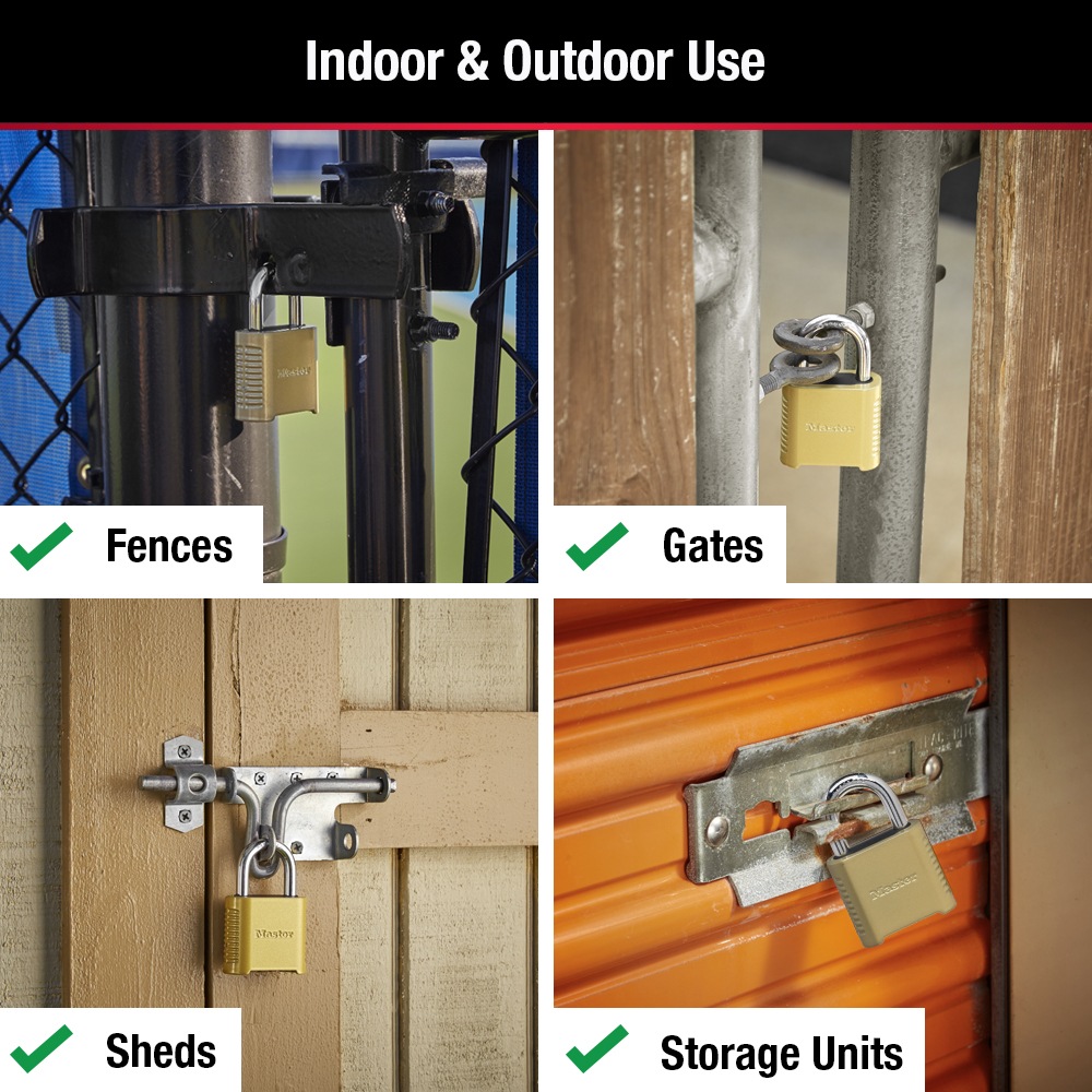 Master Lock Combo Solid Zinc Padlock, 51mm Canadian Tire