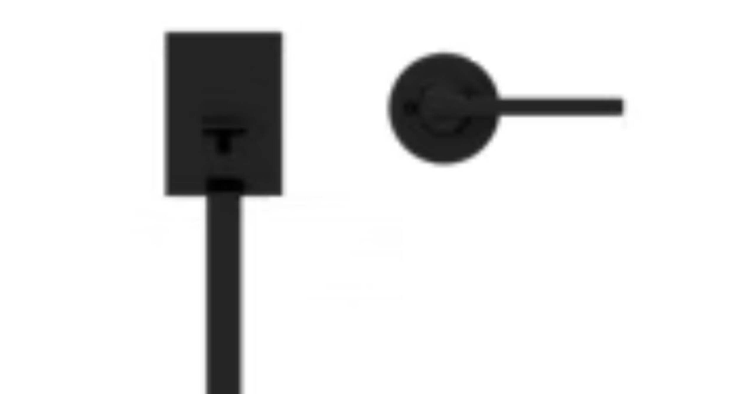 Weiser Amador Front Door Lock and Handle Set, with Casey Interior Door Lever and Deadbolt Featuring SmartKey, Matte Black Composite_or_Mixed