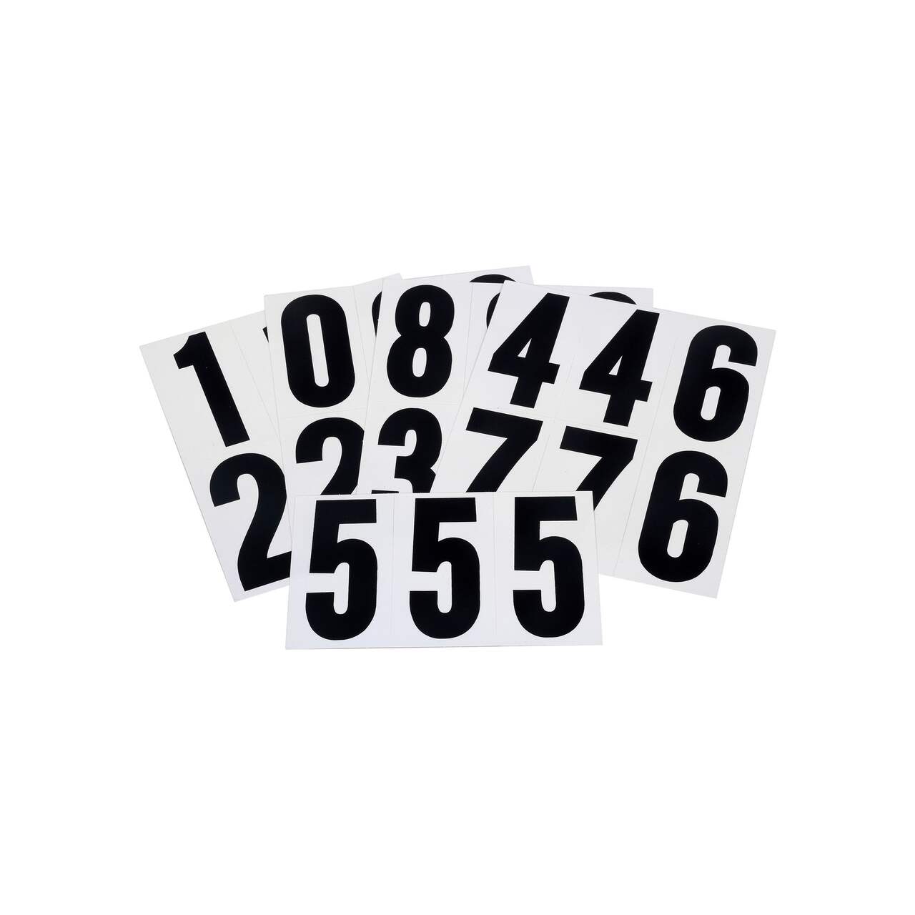 Self 0-9 Numbers Numbers Sets (2/3/4inch) Strong for Houses Number Reflective for Outside Stickers 5 Adhesive Mailbox Address Stickers Light for Phone
