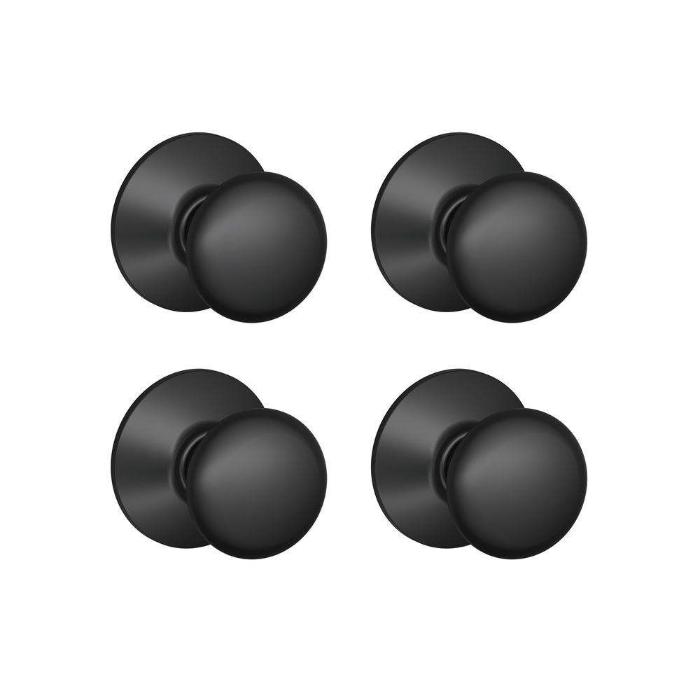 Schlage Plymouth Passage Knobs, 4pk Canadian Tire
