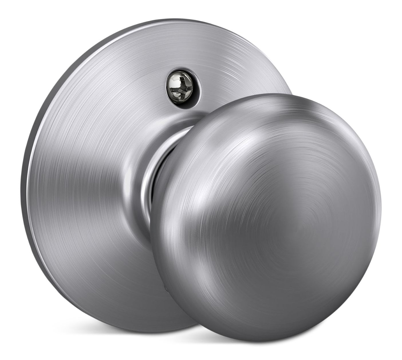 Canada Cordage Plymouth Privacy Knob, Satin Chrome Canadian Tire