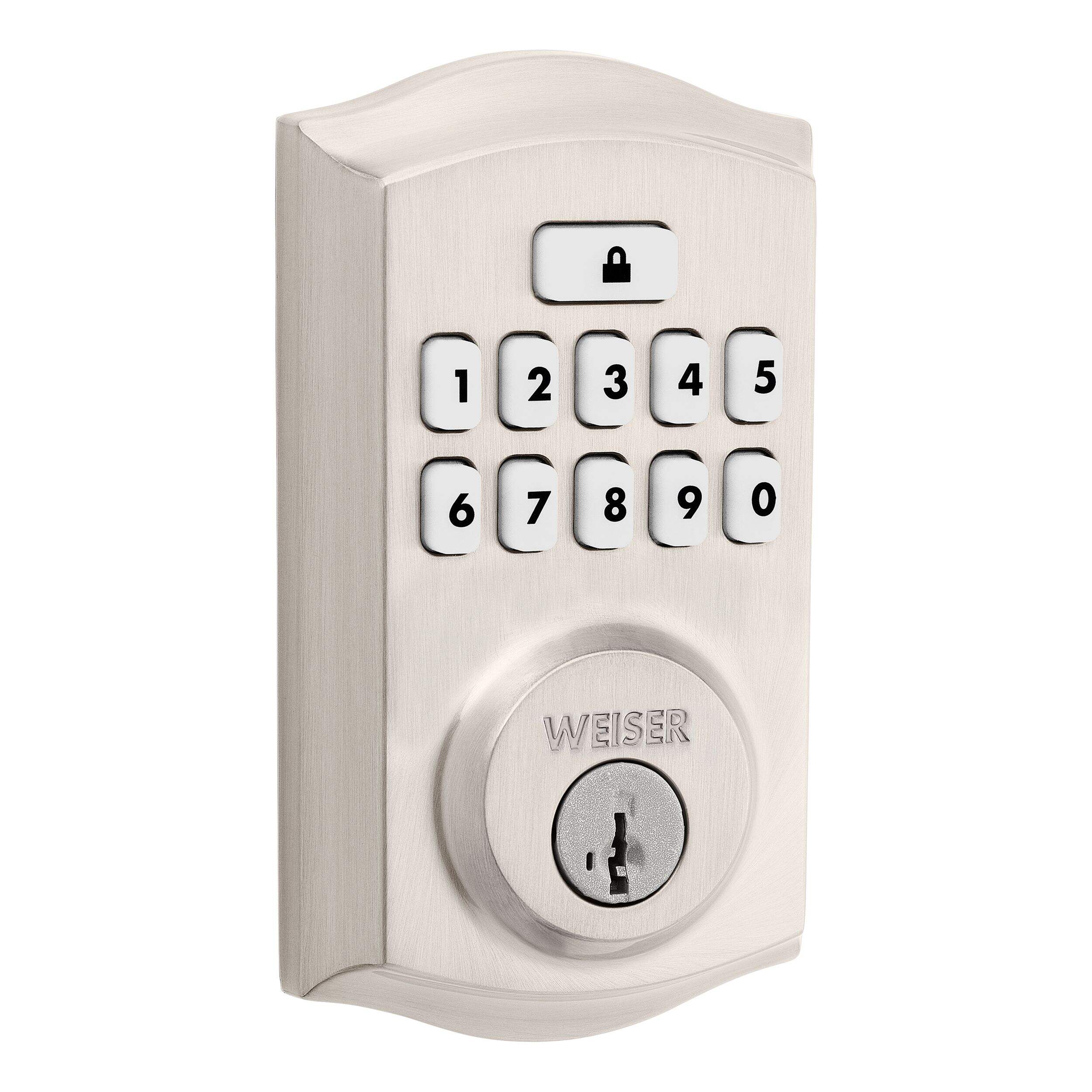 Weiser Smartcode Traditional Keypad Electronic Deadbolt Door Lock