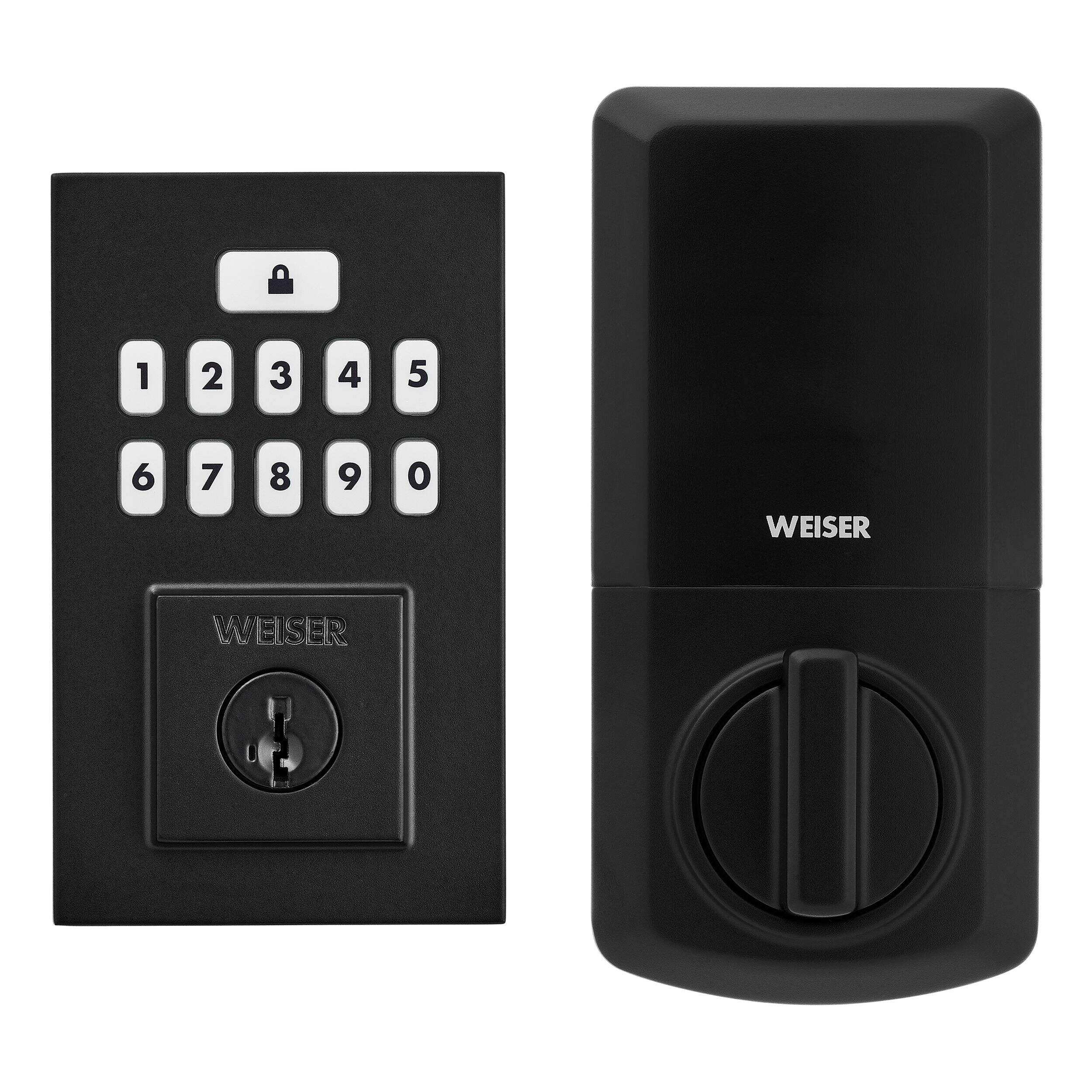 Weiser Smartcode Contemporary Keypad Electronic Deadbolt Door Lock