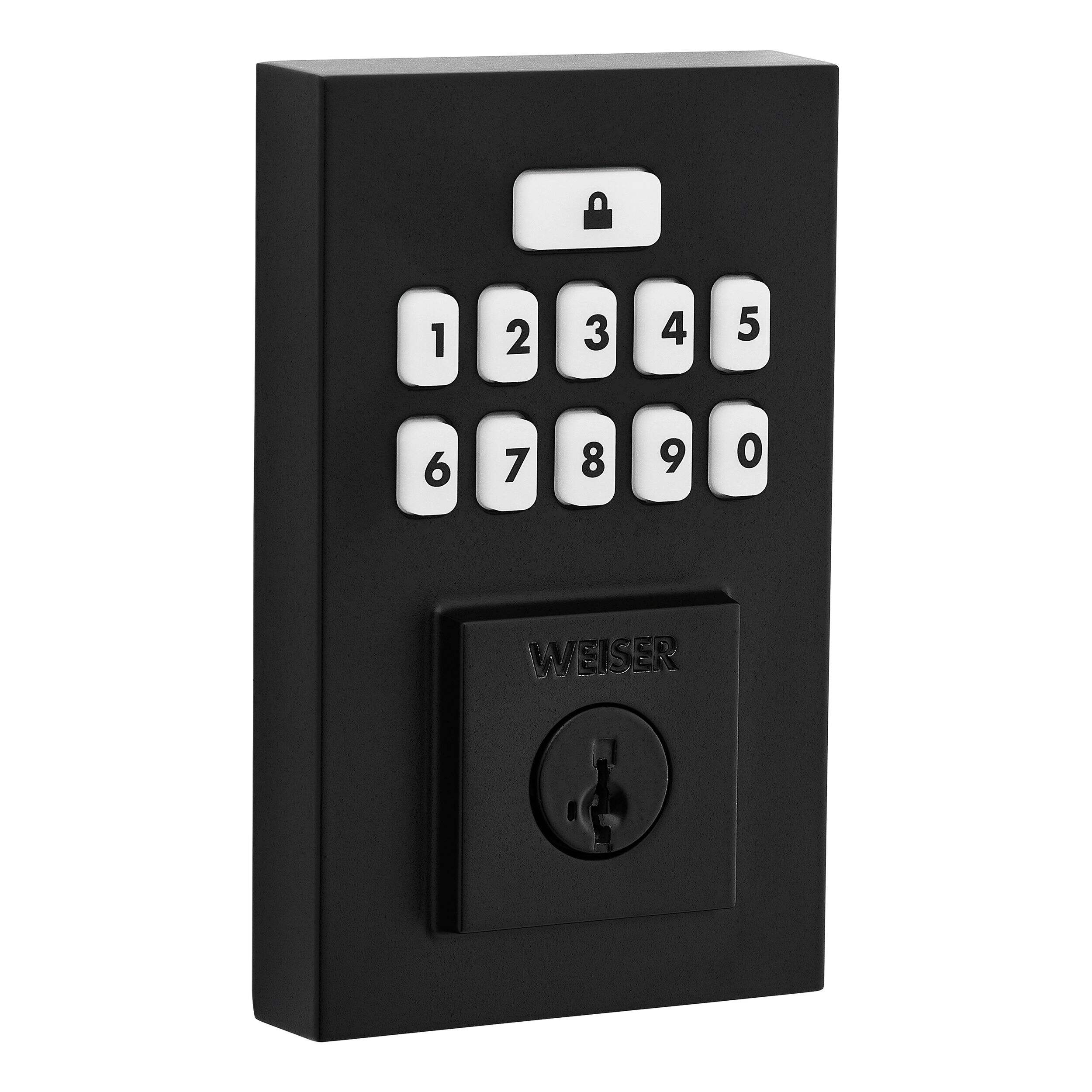 Weiser Smartcode Contemporary Keypad Electronic Deadbolt Door Lock