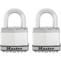 Master Lock Magnum Locks, 2-in, 2-pk Front_Flat