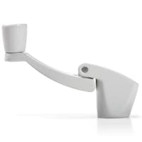 Ideal Security Folding Window Crank Handles, For Casement Windows, 2-pk Side_Left