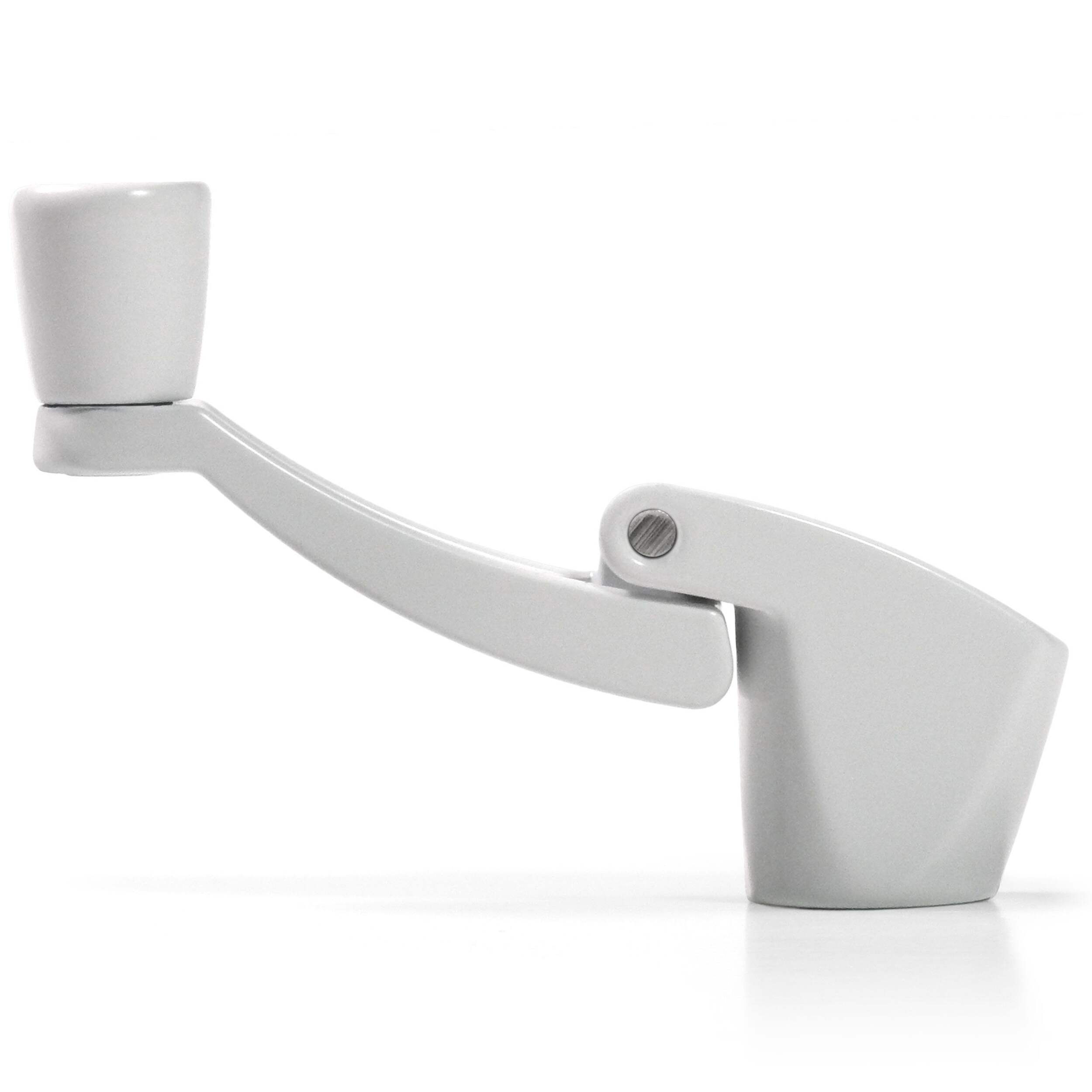 Ideal Security Folding Window Crank Handles, For Casement Windows, 2-pk Side_Left