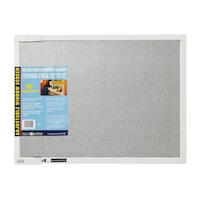 Adfors Saint-Gobain Adjustable Window Screen, Assorted Sizes, White