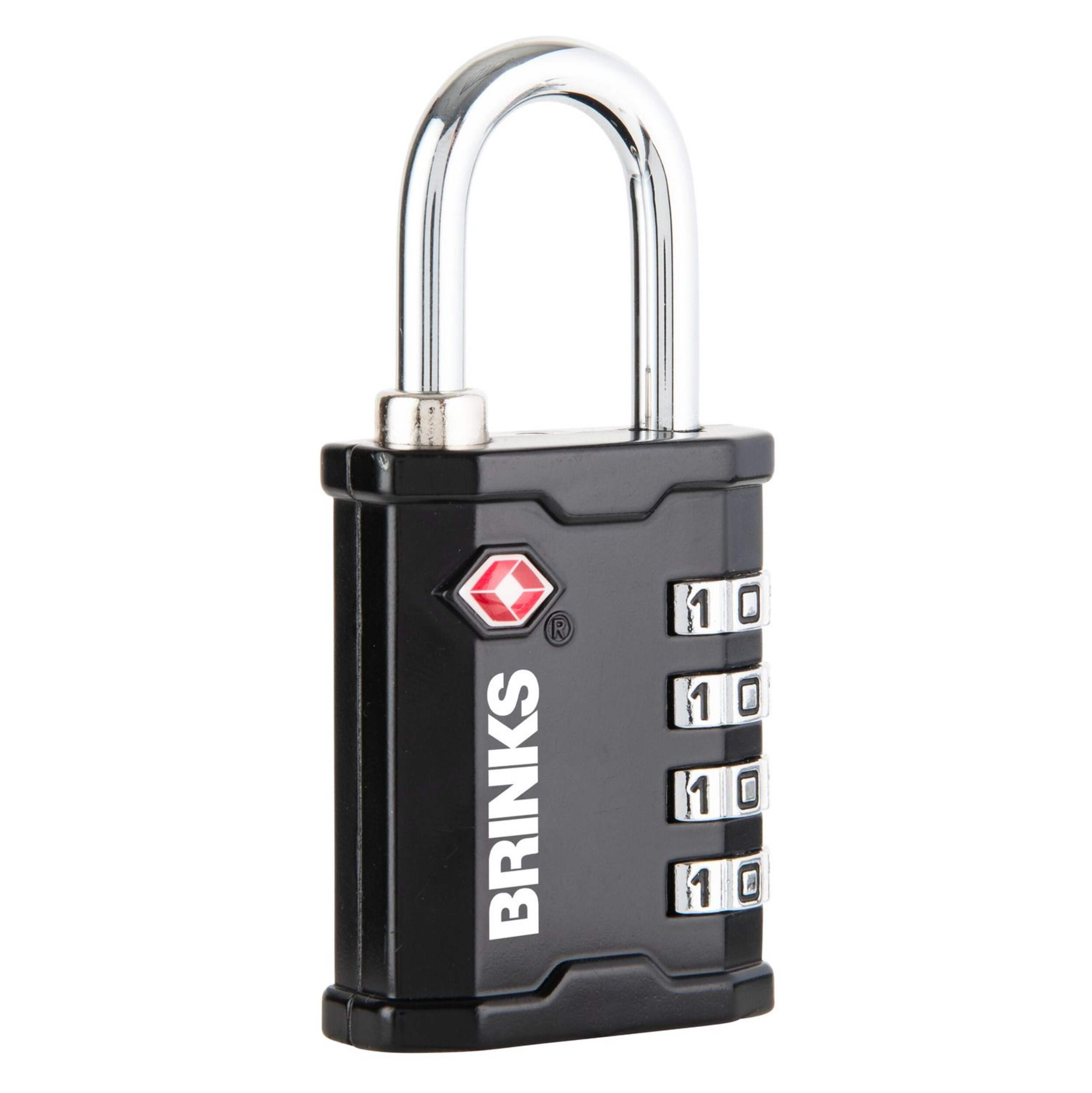 Brinks 40 mm TSA  Accepted Luggage Lock Front_Angled_Right