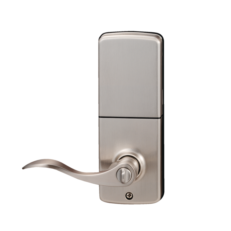 Garrison Electronic Keypad Deadbolt Door Lock With Juran Lever, Satin 