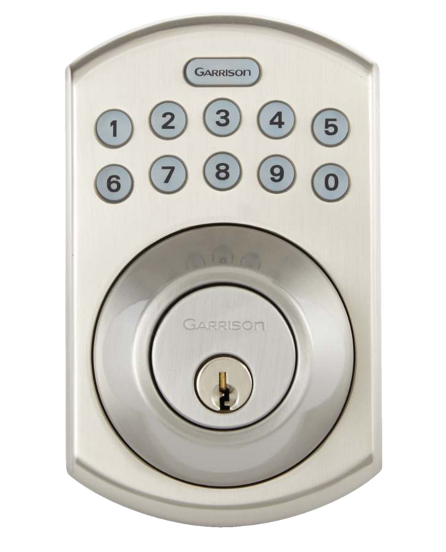 Garrison Electronic Keypad Deadbolt Door Lock, Assorted Finishes