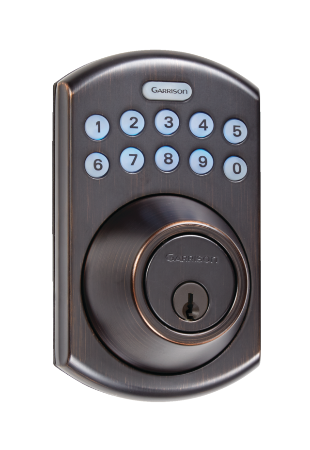 Garrison Electronic Deadbolt Door Lock, Oxidized Bronze | Canadian Tire