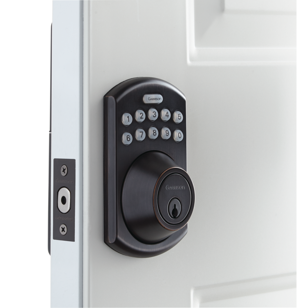 Garrison Electronic Deadbolt Door Lock, Oxidized Bronze | Canadian Tire