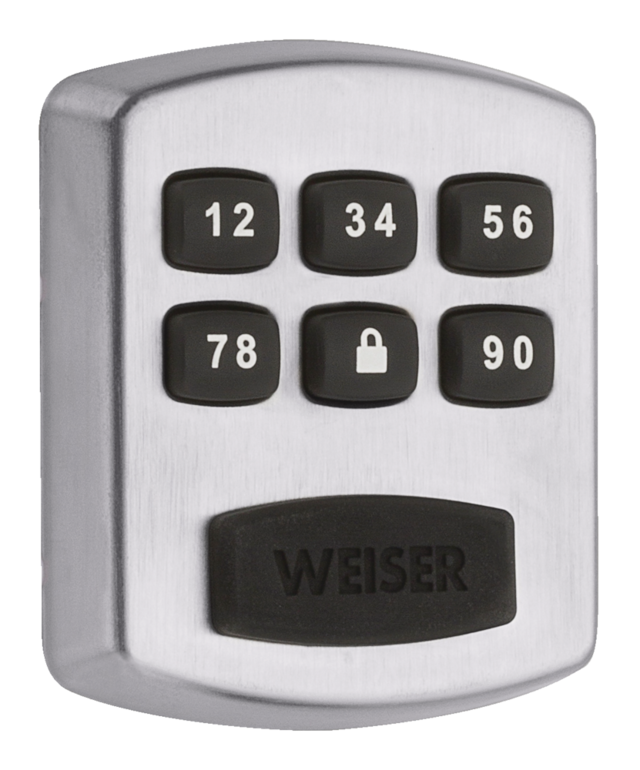 Weiser Powerbolt 1 Electronic Deadbolt, Satin Chrome Canadian Tire