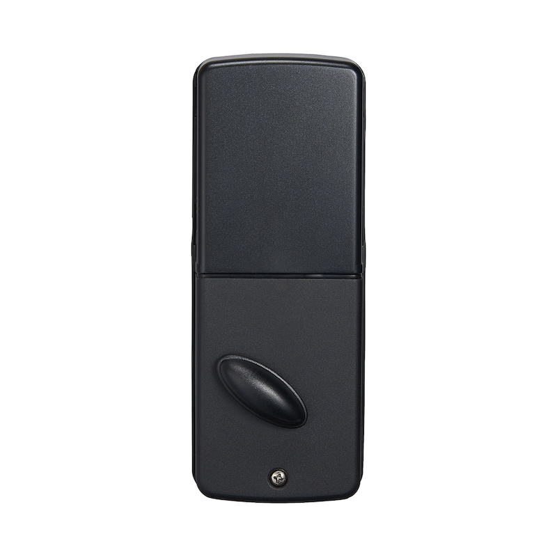 Garrison Electronic Round Keypad Deadbolt Door Lock, Matte Black