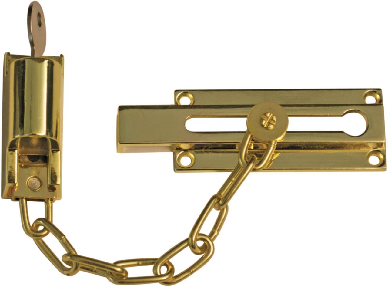 Loquet de porte à chaîne à clé Taymor, or