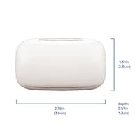 Globe Wired 87-db 2-Tune Doorbell Chime, White