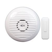 Globe Wireless Doorbell Kit with LED Strobe Light Front_Flat