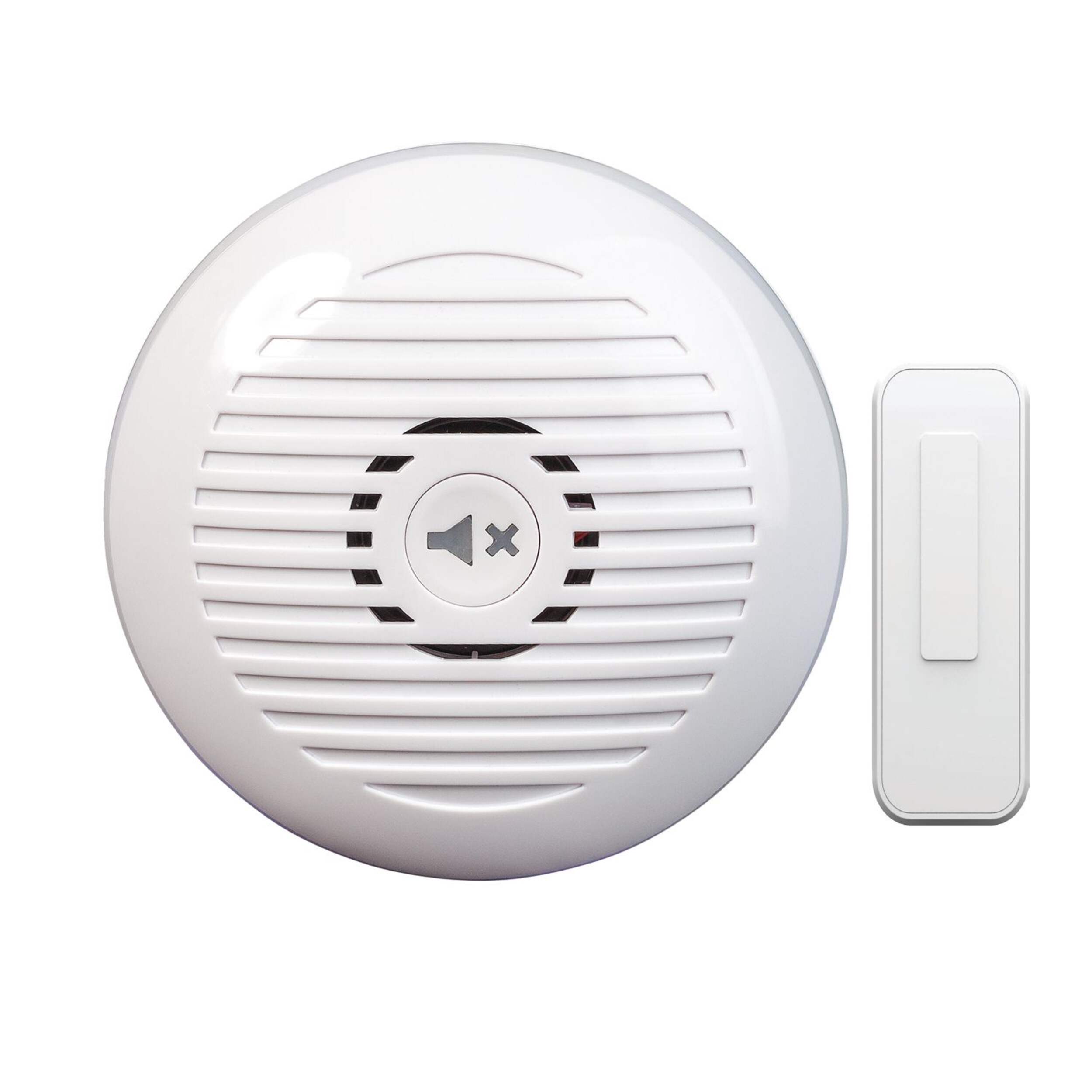 Globe Wireless Doorbell Kit with LED Strobe Light Front_Flat