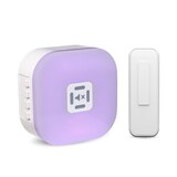 Sonnette à brancher standard sans fil Globe, blanc Composite_or_Mixed