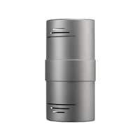 Globe Wired Doorbell Kit, Charcoal Grey Front_Angled_Left