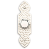 HeathZenith Wired Door Chime Button, White