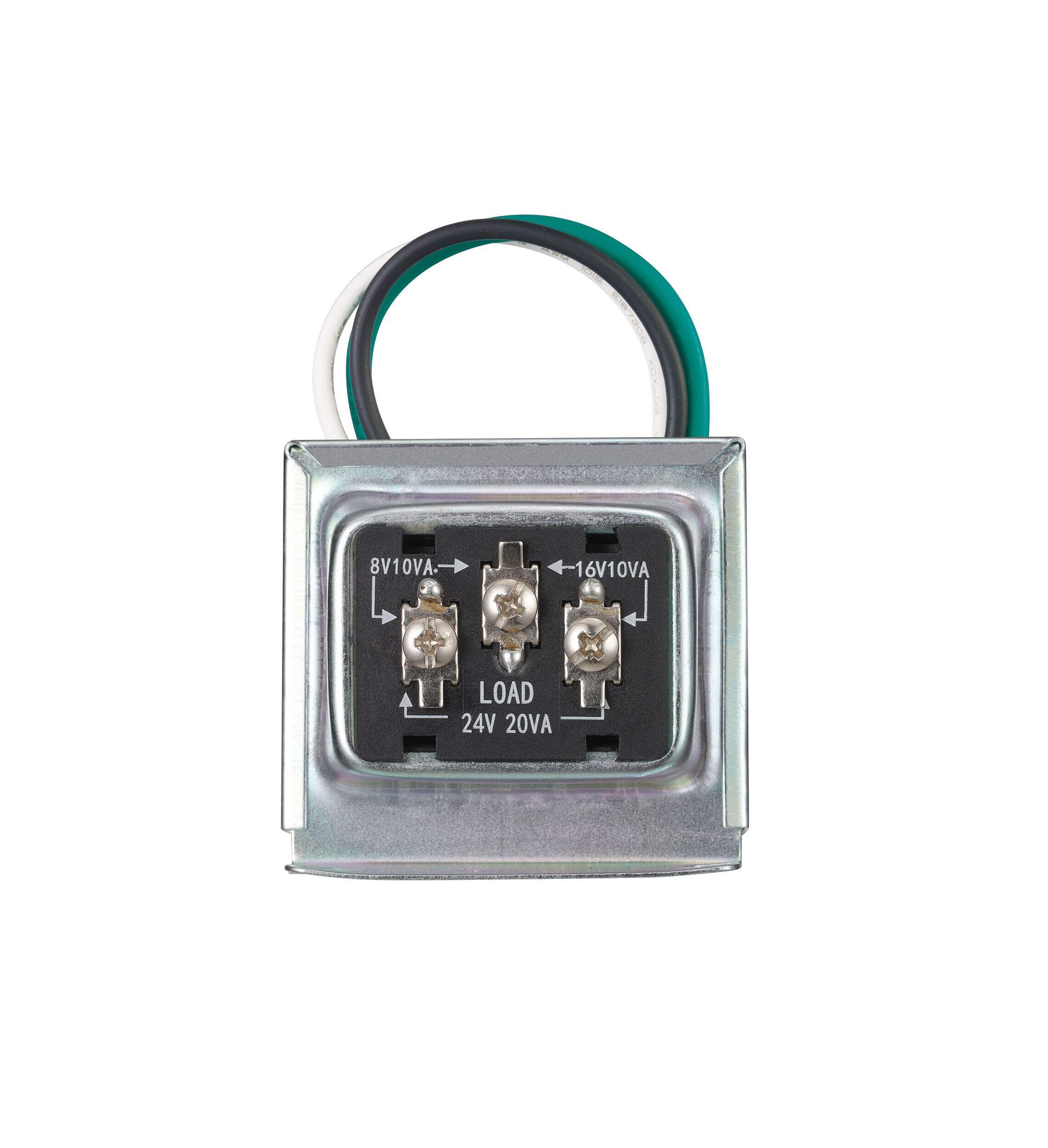 HeathZenith Wired 16VAC-10VA / 24VAC-20VA Doorbell Chime Transformer Front_Flat
