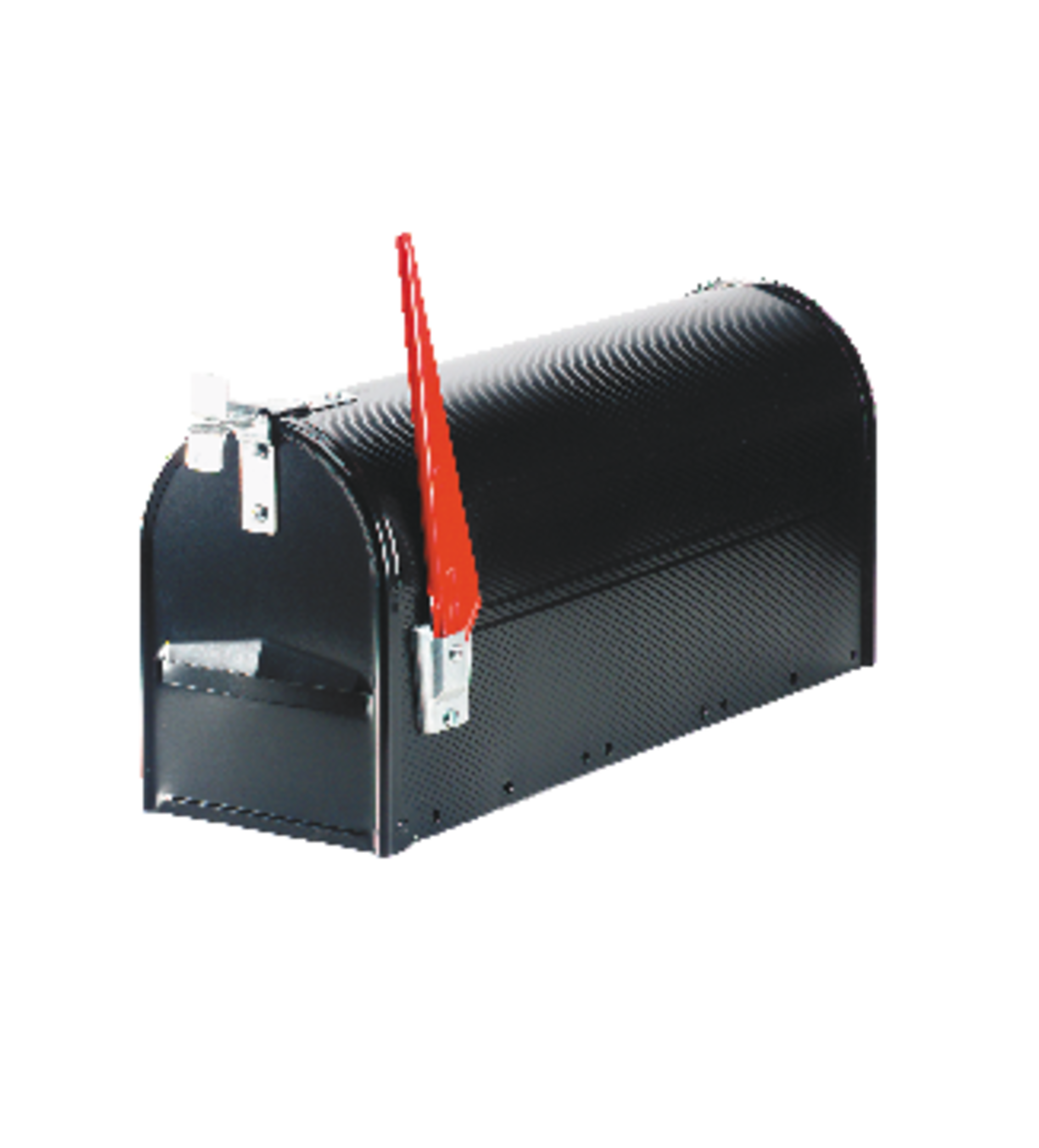 Dancy Standard GalvanizedSteel Weatherproof PostMount Rural Mailbox