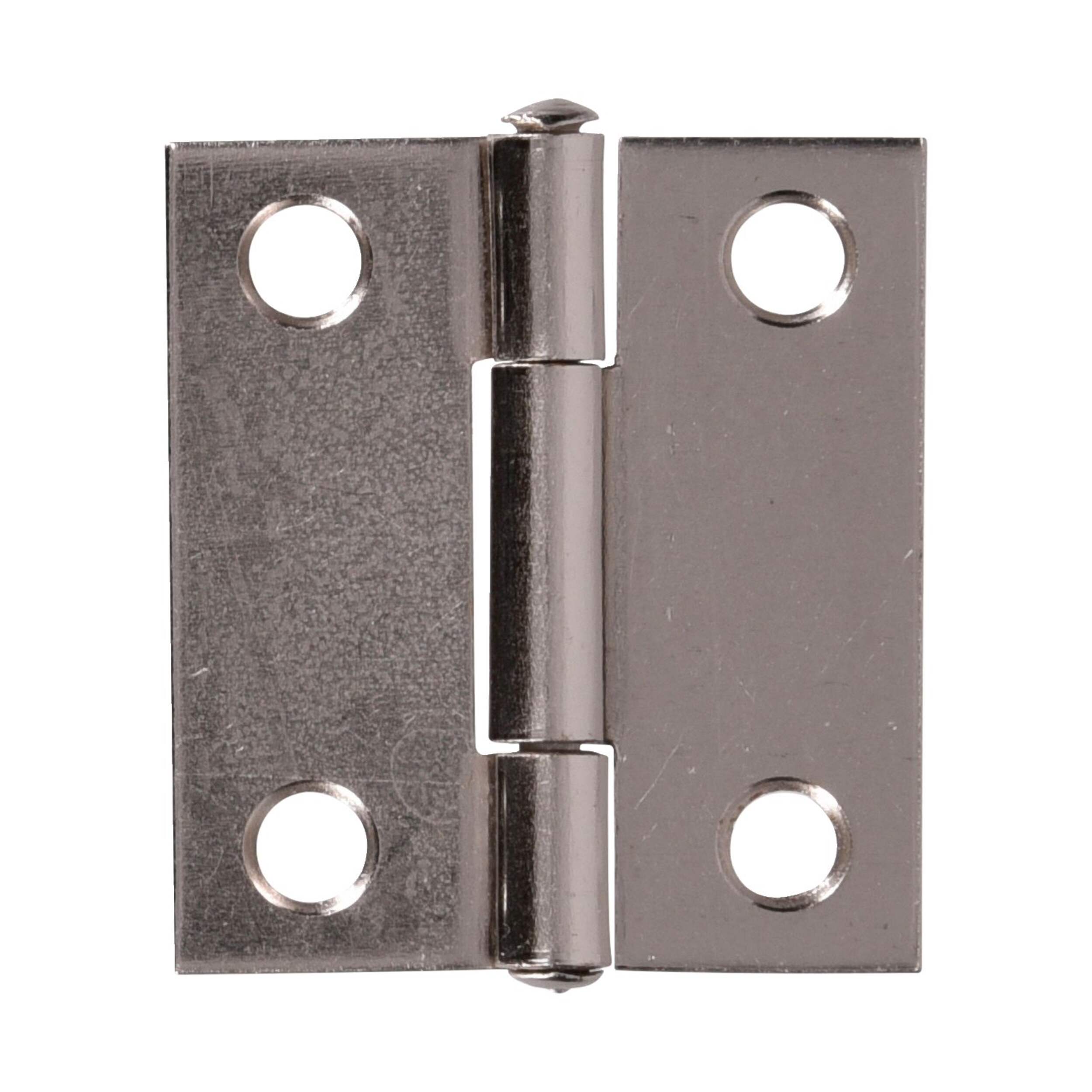 Hillman Broad Hinge, 1.5-in, Satin Nickel Front_Flat