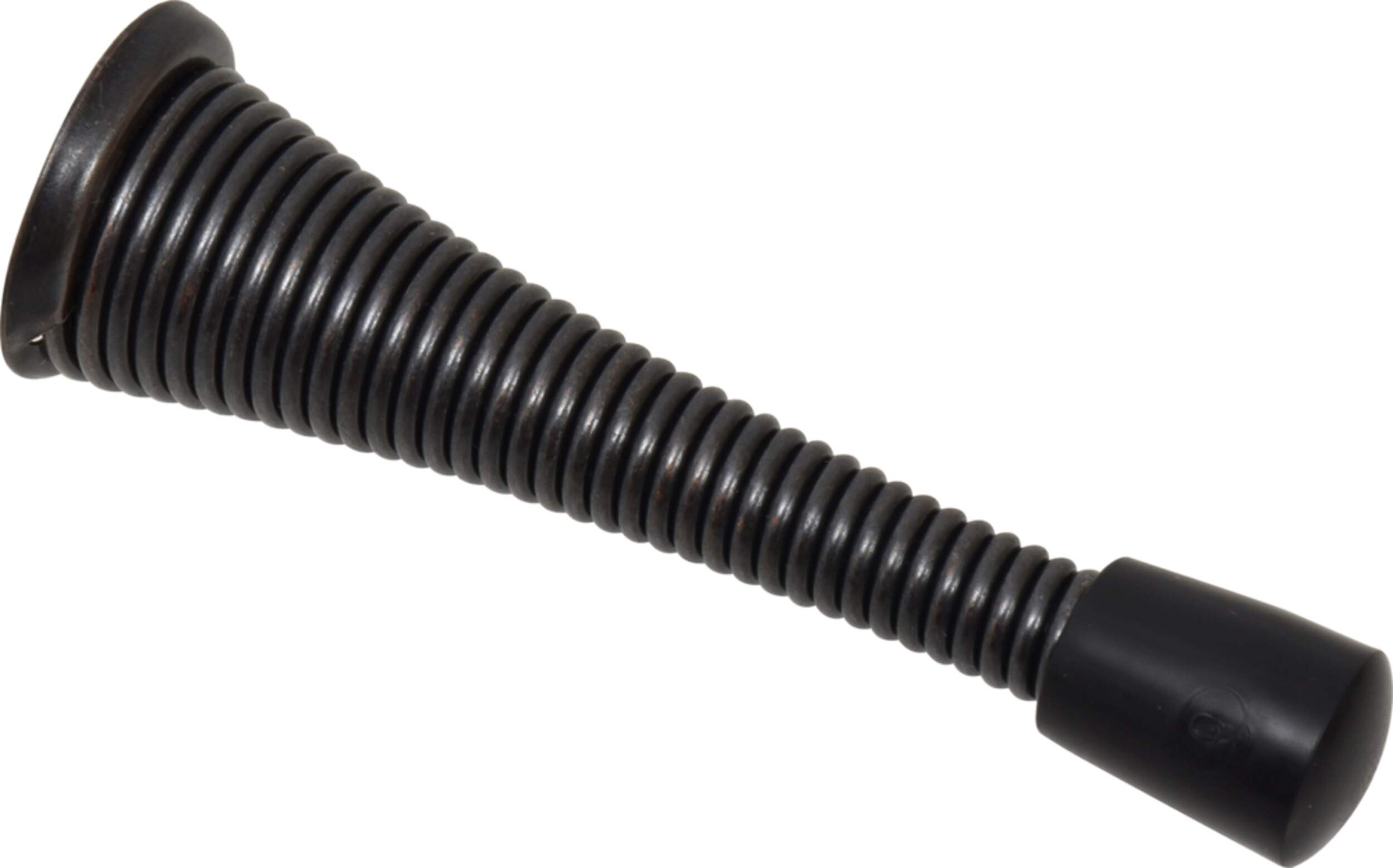 Hillman Steel Spring Door Stop, Oil Rubbed Bronze Finish, 2-pk Front_Angled_Right