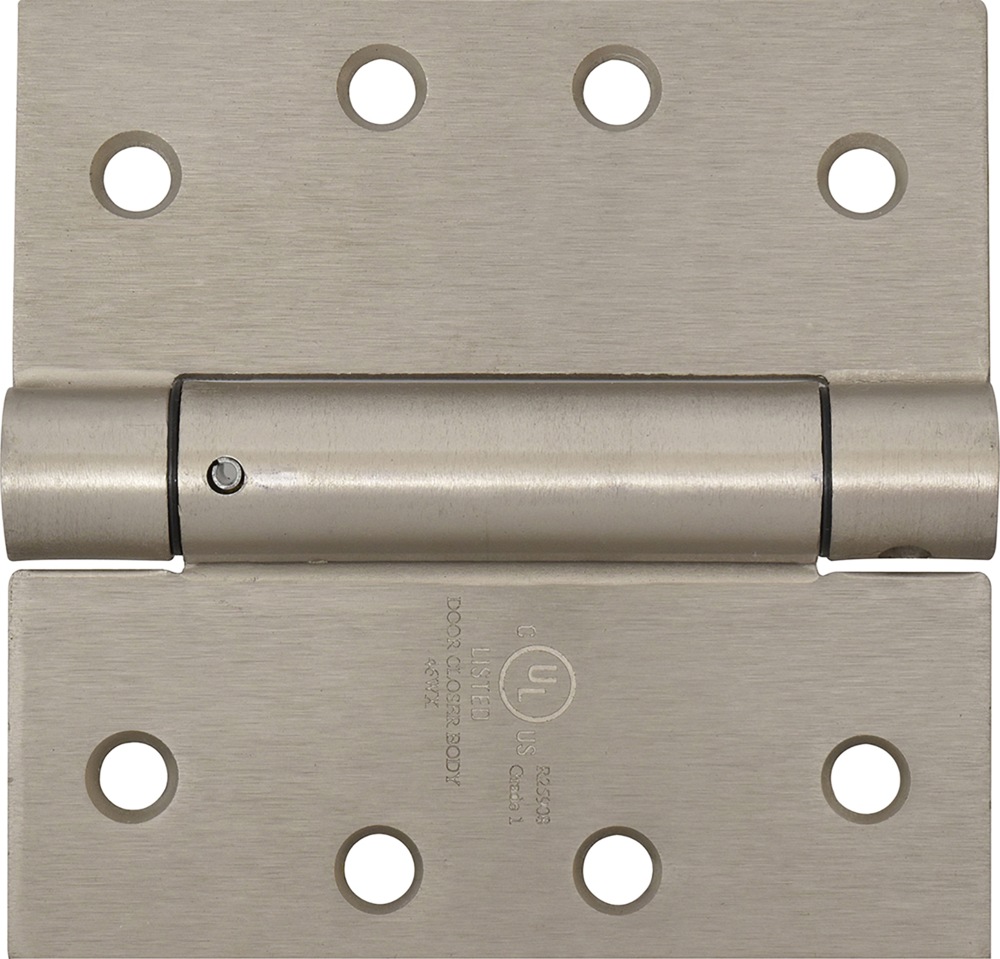 Hillman Square Corner Spring Hinges, Mounting Hardware Included