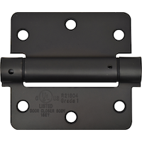 Hillman 1/4-in Round Spring Hinge, Mounting Hardware Included, Oil Rubbed Bronze Finish, 3-1/2-in