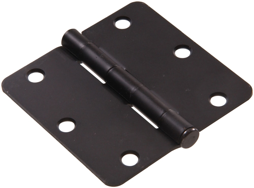 Charnière de porte à mortaise complète ronde Hillman 852784, 1/4 po, 3