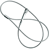 Hillman Gate Latch Cable, Stainless Steel, 13-in Overhead_Flat