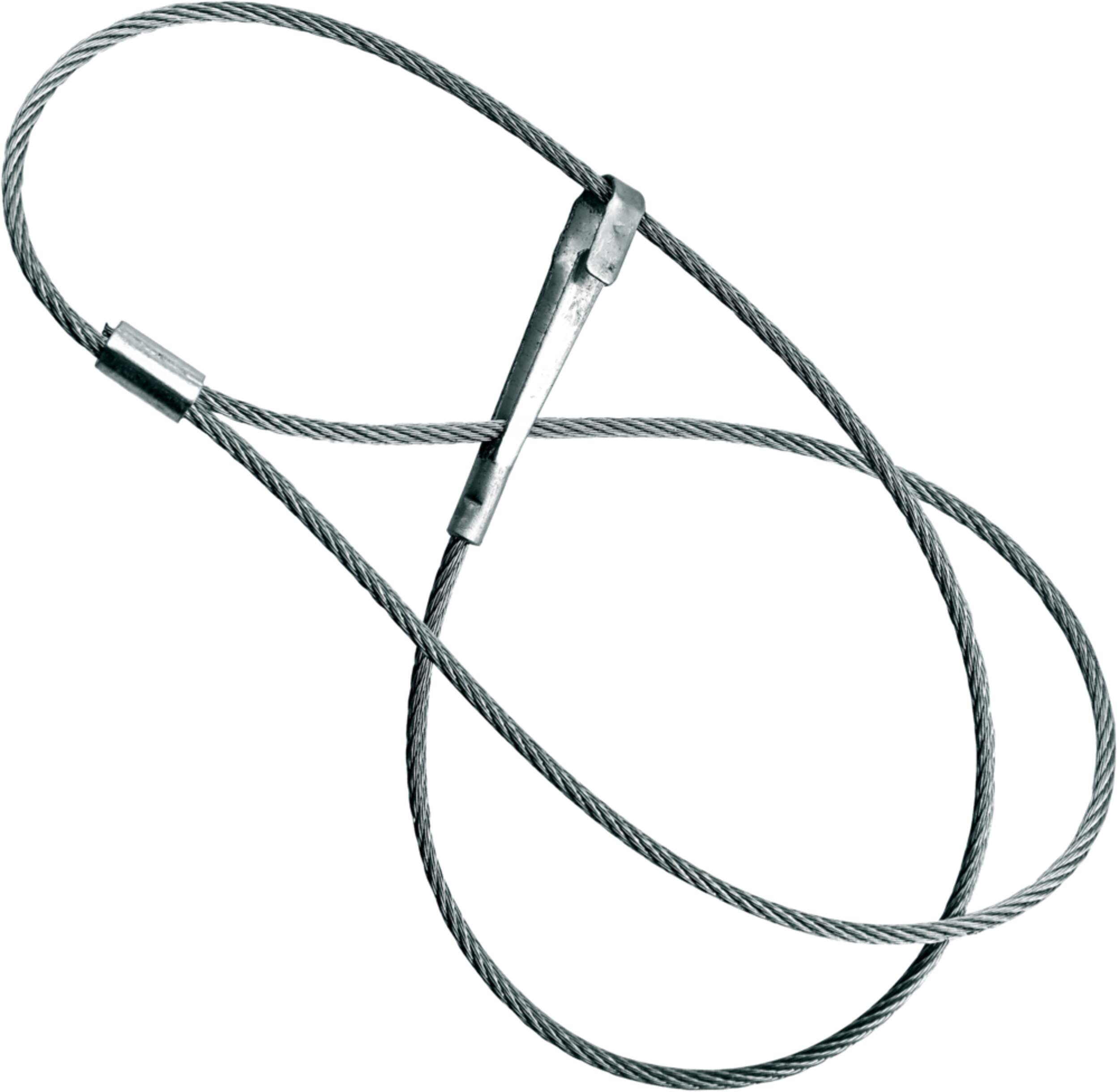 Hillman Gate Latch Cable, Stainless Steel, 13-in Overhead_Flat