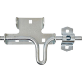 Hillman Slide Action Gate Latch , Zinc-Plated Front_Flat