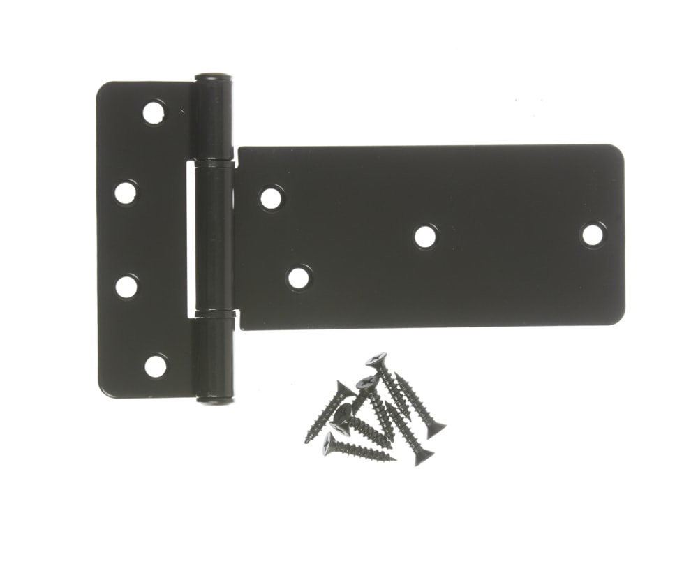 Hillman Modern Gate THinge, For Doors/Gate/Sheds, Black, 6in
