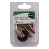 Stem Swivel Caster, 1-1/4-in